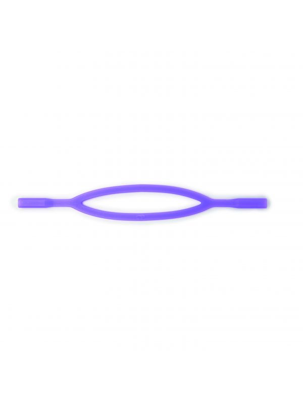 Cordón silicona small violeta3 pzas