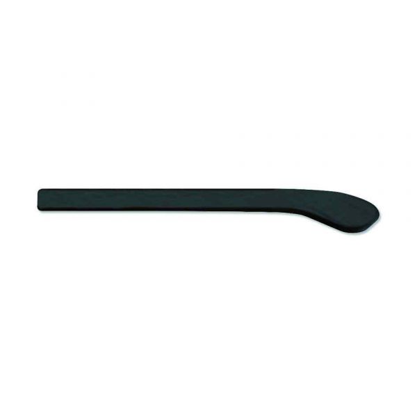 TERMINAL negro goma para varillas planas 2.1mm