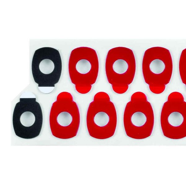 Biadhesivos rojos rectangulares T1315 14X21